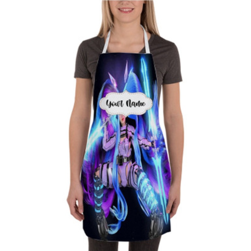 Pastele Ashnikko STUPID Custom Personalized Name Kitchen Apron