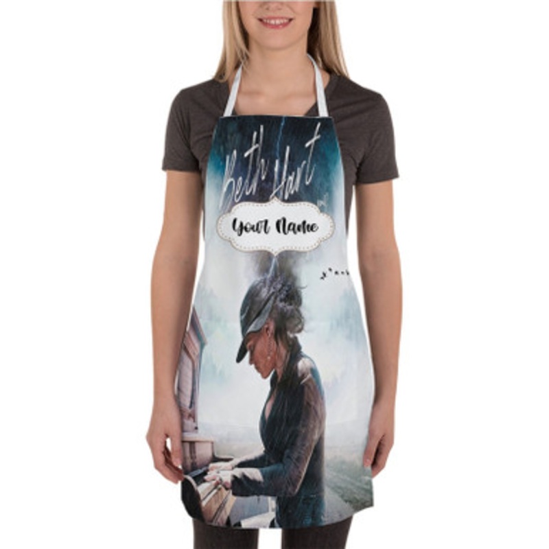 Pastele Beth Hart War in My Mind Custom Personalized Name Kitchen Apron