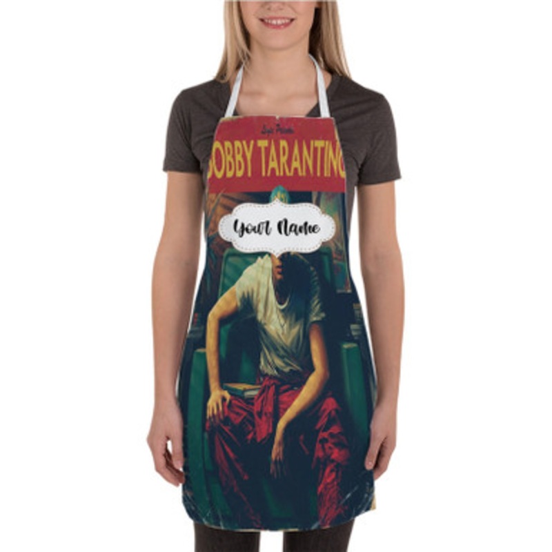 Pastele Bobby Tarantino Logic Custom Personalized Name Kitchen Apron