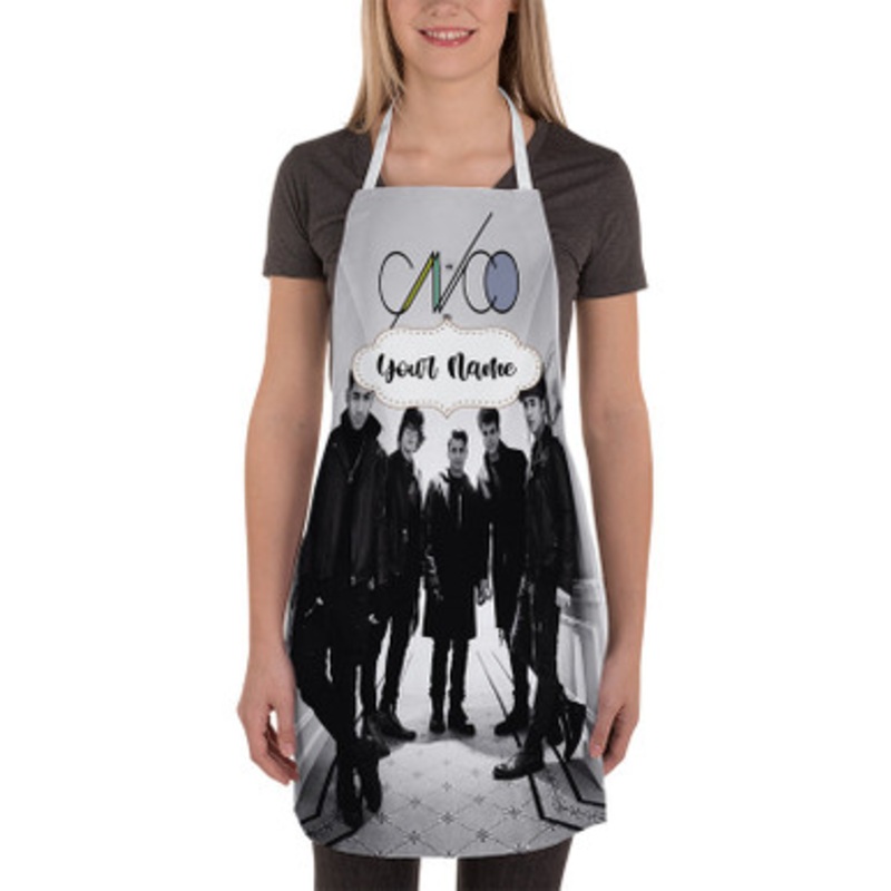Pastele CNCO Art Custom Personalized Name Kitchen Apron