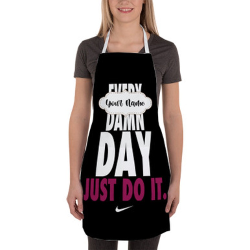 Pastele Every Damn Day Custom Personalized Name Kitchen Apron
