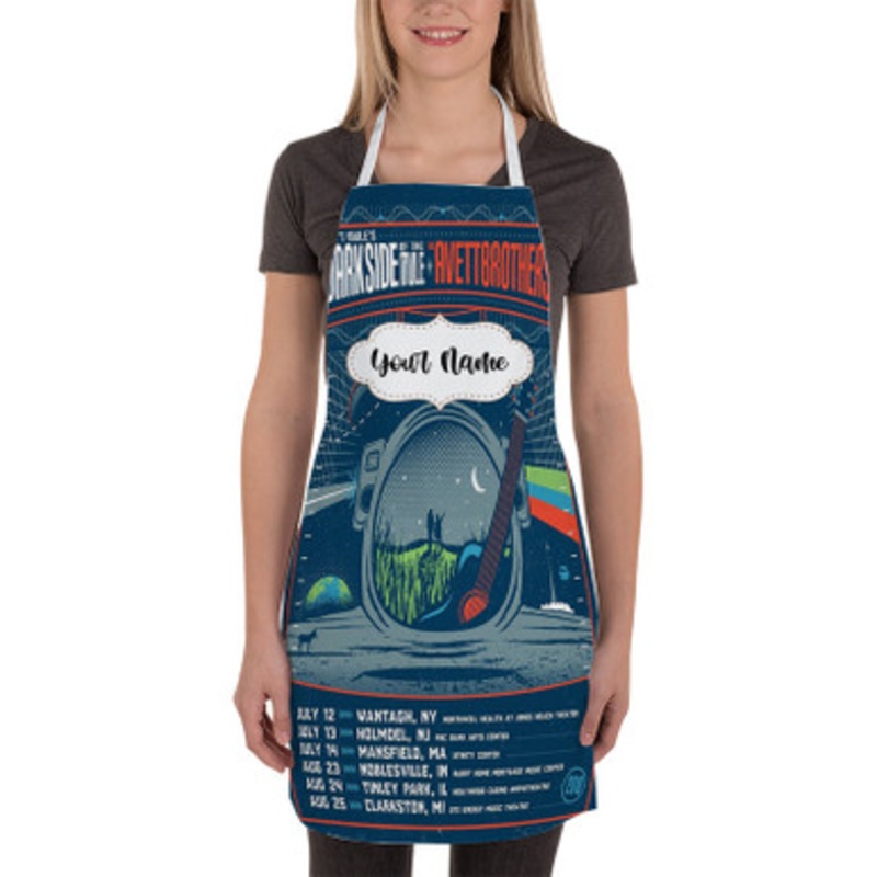 Pastele Gov t Mule s Dark Side Of The Mule The Avett Brothers Custom Personalized Name Kitchen Apron