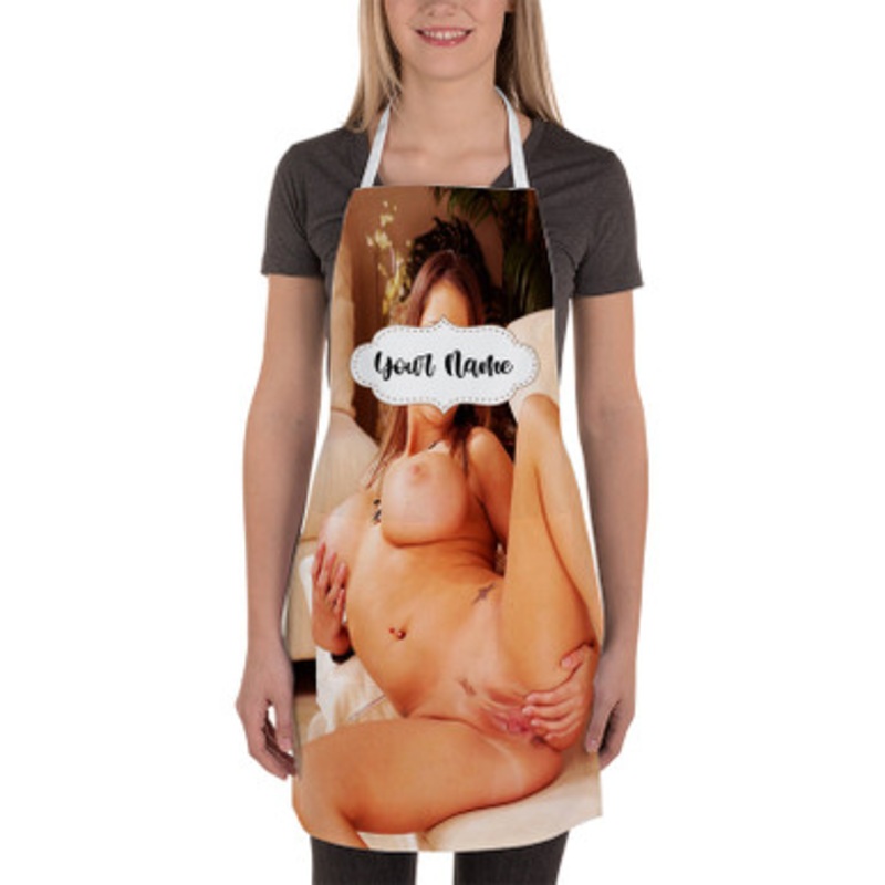 Pastele Jenna Presley Custom Personalized Name Kitchen Apron