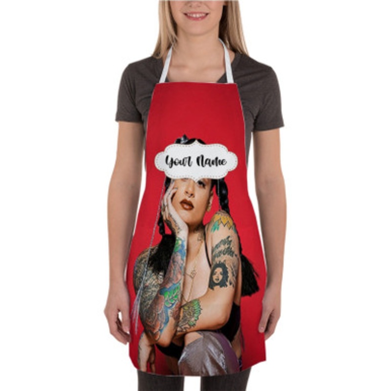 Pastele Kehlani Music Custom Personalized Name Kitchen Apron