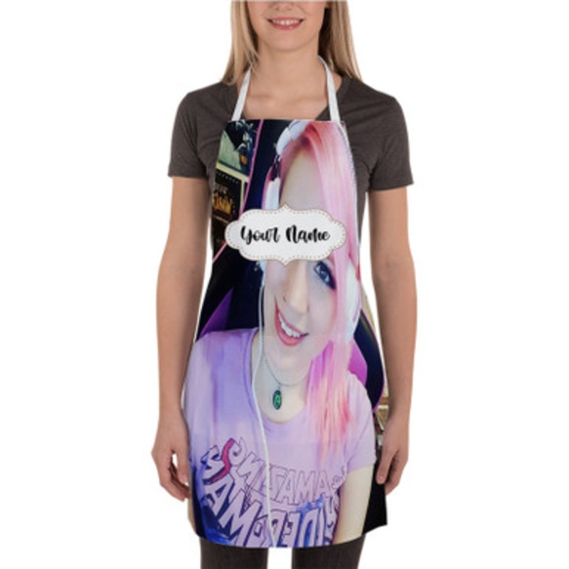 Pastele LDShadow Lady Custom Personalized Name Kitchen Apron