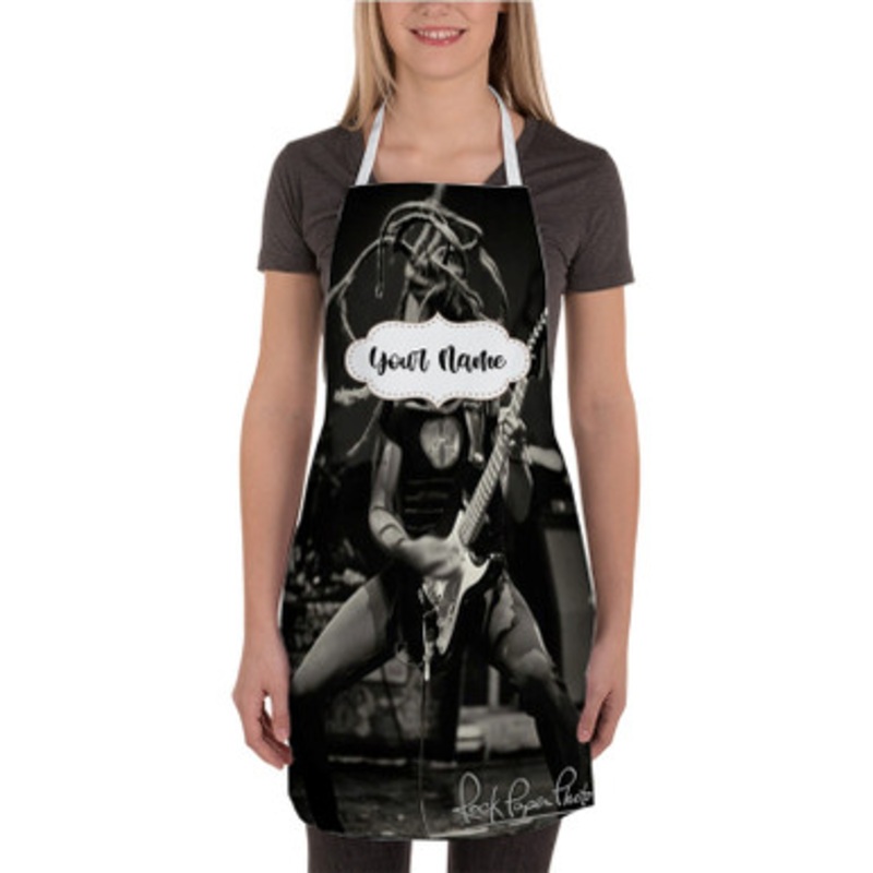 Pastele Lenny Kravitz Custom Personalized Name Kitchen Apron