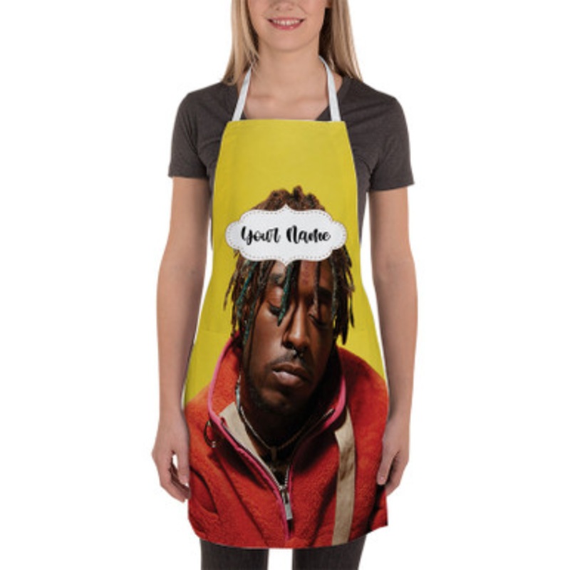 Pastele Lil Uzi Vert Custom Personalized Name Kitchen Apron