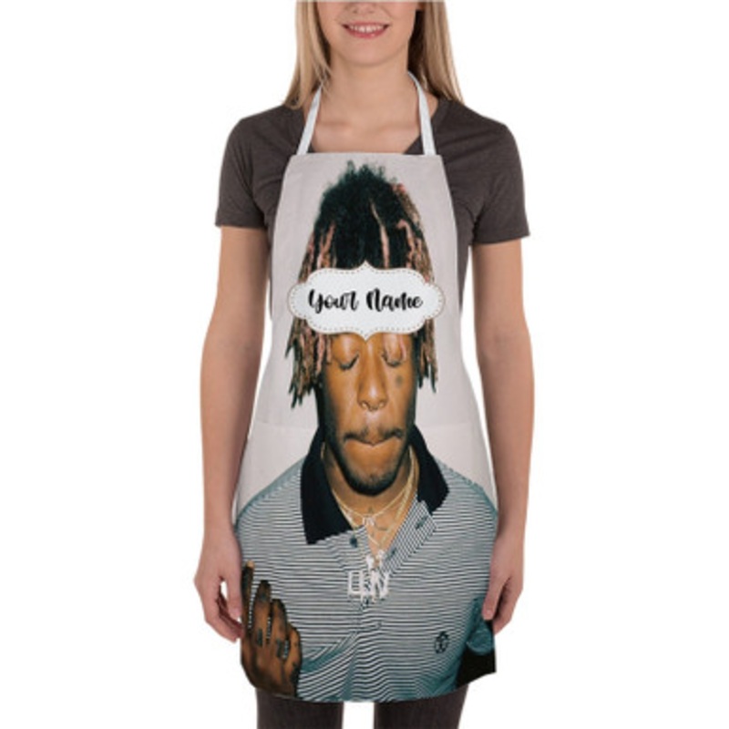 Pastele Lil Uzi Vert Rapper Custom Personalized Name Kitchen Apron