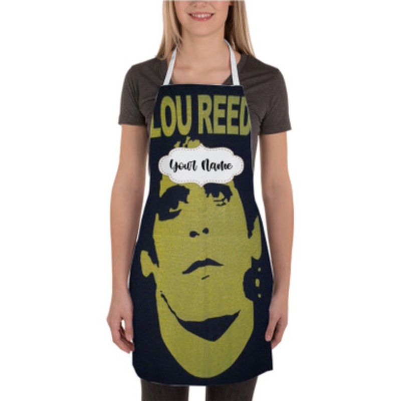 Pastele Lou Reed Custom Personalized Name Kitchen Apron