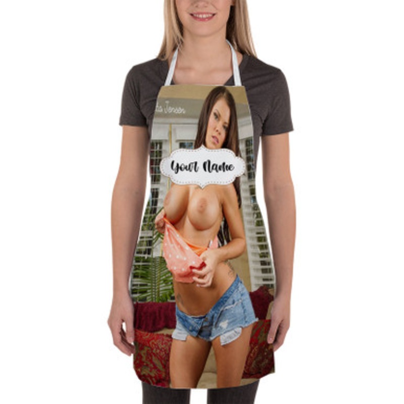 Pastele Peta Jensen Custom Personalized Name Kitchen Apron