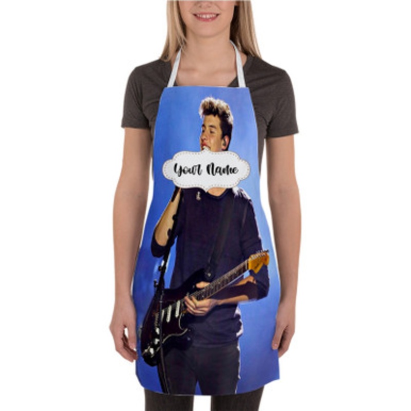 Pastele Shawn Mendes 2 Custom Personalized Name Kitchen Apron