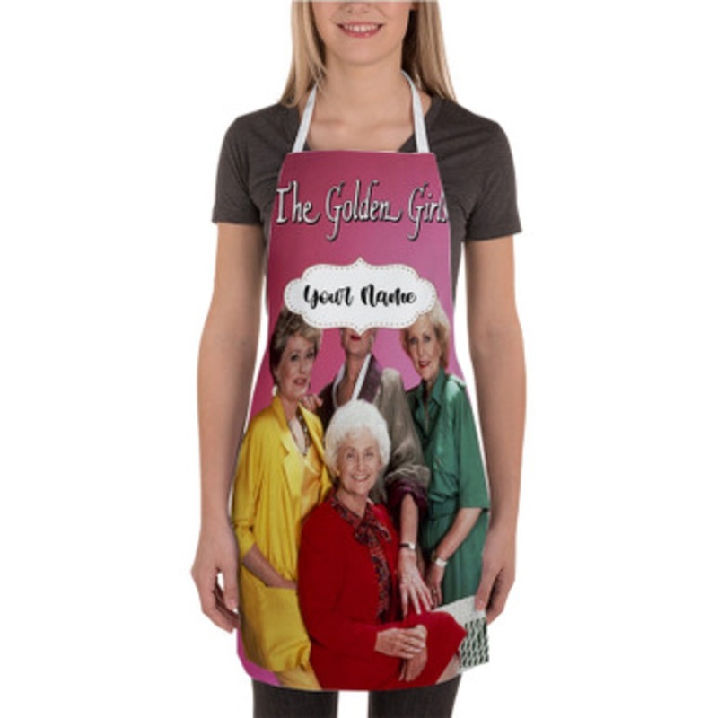 Pastele The Golden Girls Custom Personalized Name Kitchen Apron