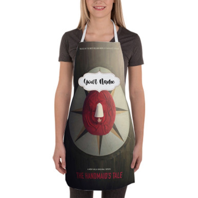 Pastele The Handmaid s Tale Custom Personalized Name Kitchen Apron