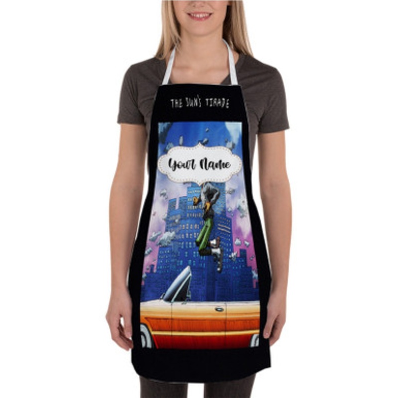 Pastele The Sun s Trade Isaiah Rashad New Custom Personalized Name Kitchen Apron