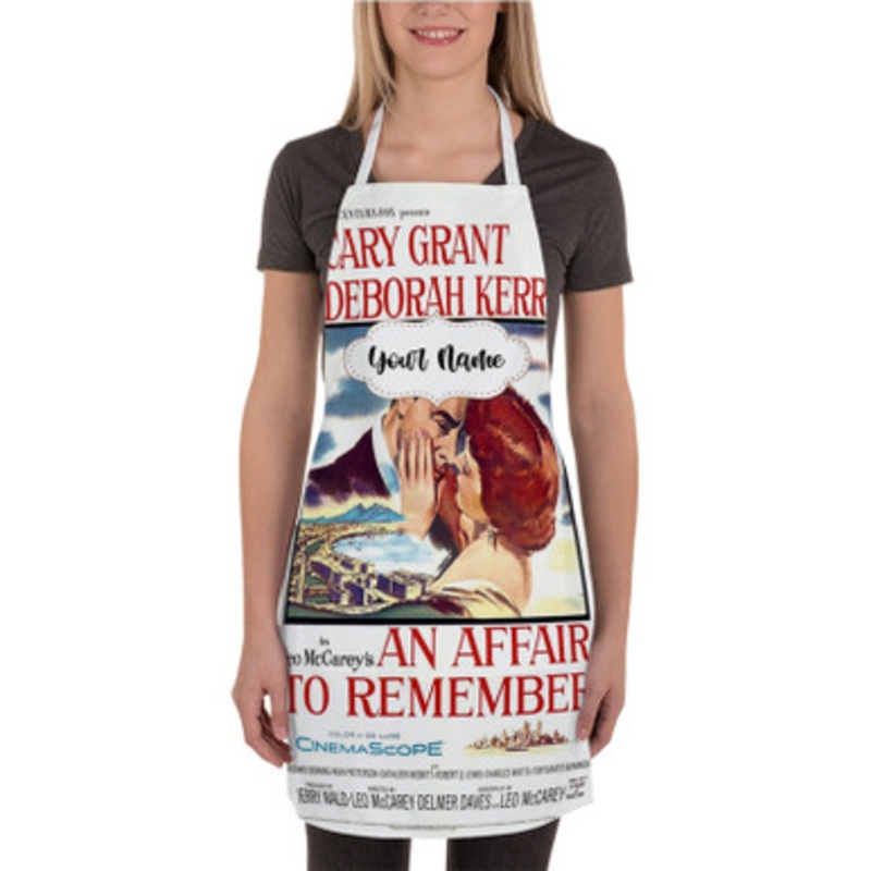 Pastele An Affair to Remember Custom Personalized Name Kitchen Apron