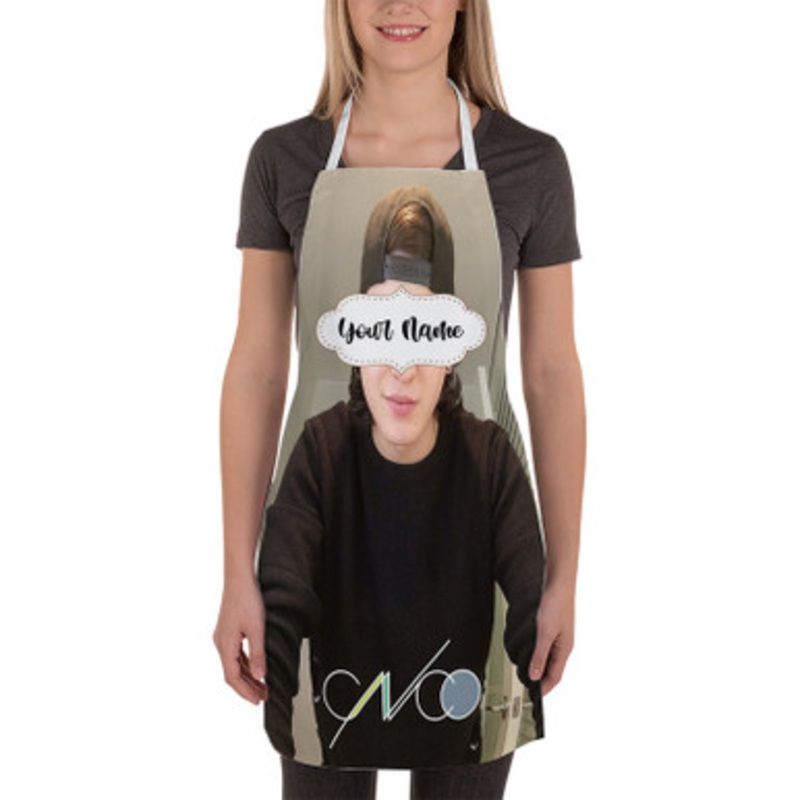 Pastele Christopher V lez CNCO Custom Personalized Name Kitchen Apron