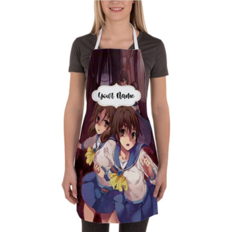Pastele Corpse Party Custom Personalized Name Kitchen Apron