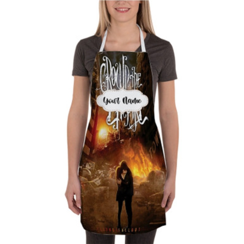 Pastele Crown The Empire The Fallout Custom Personalized Name Kitchen Apron