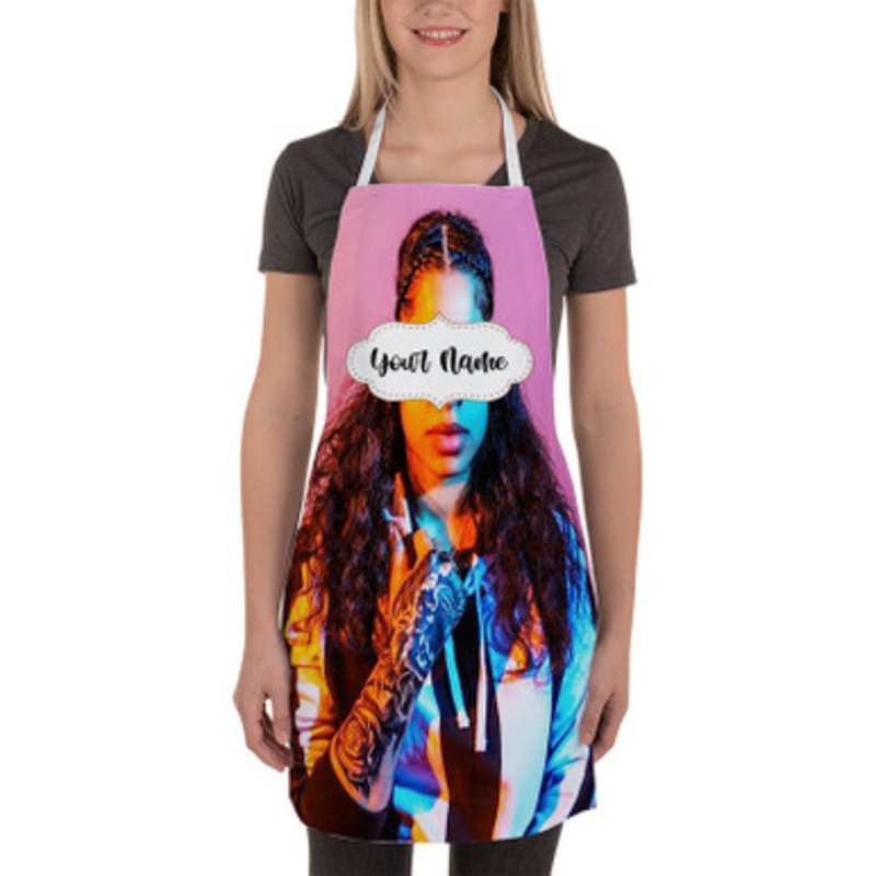 Pastele Ella Mai Custom Personalized Name Kitchen Apron