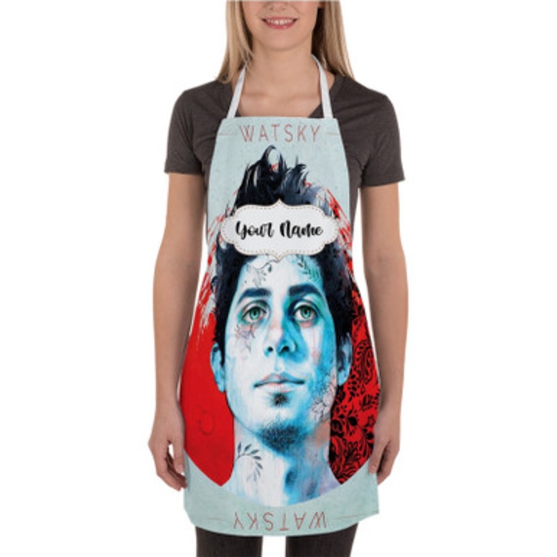 Pastele George Watsky Custom Personalized Name Kitchen Apron