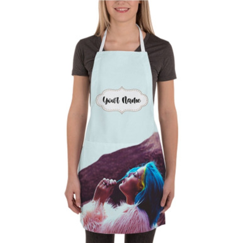 Pastele Halsey Badlands Custom Personalized Name Kitchen Apron