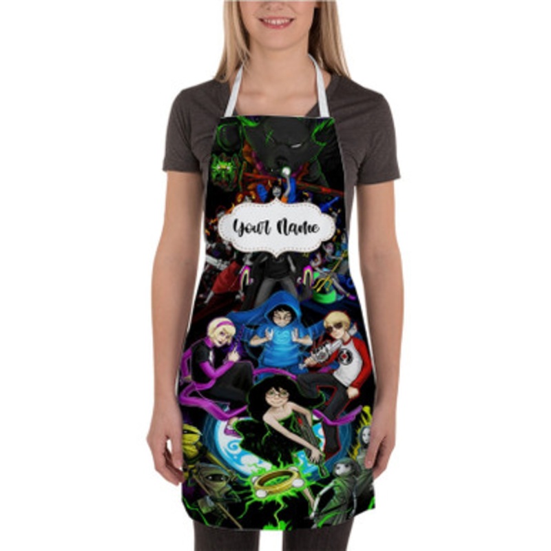 Pastele Homestuck Characters Custom Personalized Name Kitchen Apron