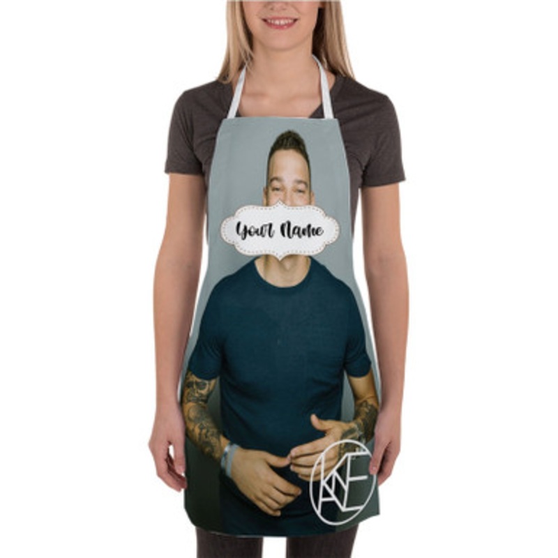 Pastele Kane Brown Custom Personalized Name Kitchen Apron