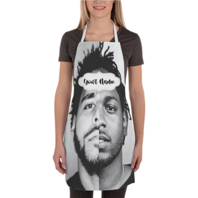 Pastele Kendrick Lamar and J Cole Custom Personalized Name Kitchen Apron