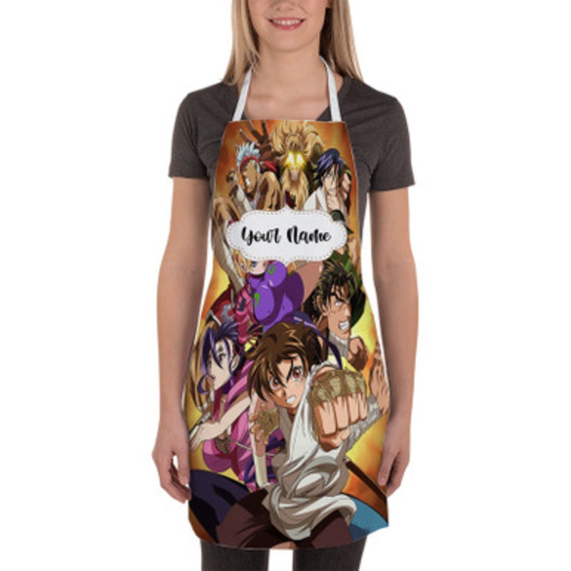 Pastele Kenichi The Mightiest Disciple Custom Personalized Name Kitchen Apron