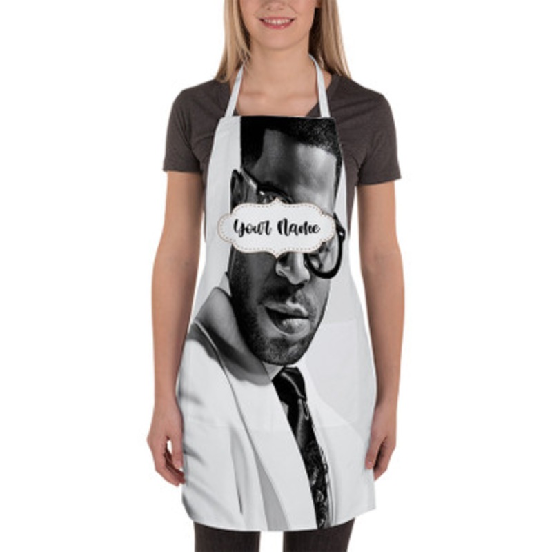 Pastele Kid Cudi Art Custom Personalized Name Kitchen Apron