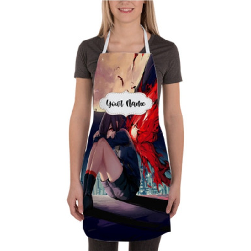 Pastele Kirishima Touka Tokyo Ghoul Custom Personalized Name Kitchen Apron