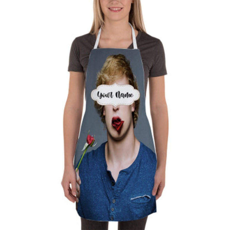 Pastele Logan Paul Arts Custom Personalized Name Kitchen Apron