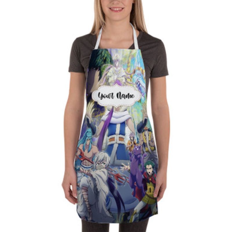 Pastele Magi Adventure of Sinbad Custom Personalized Name Kitchen Apron