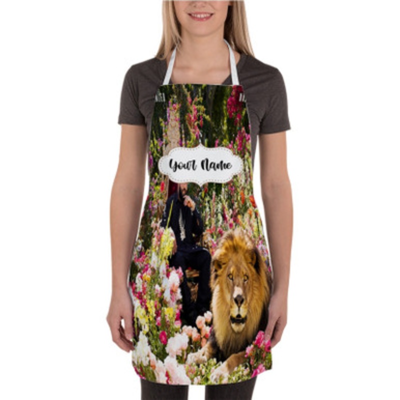 Pastele Major Key DJ Khaled Custom Personalized Name Kitchen Apron