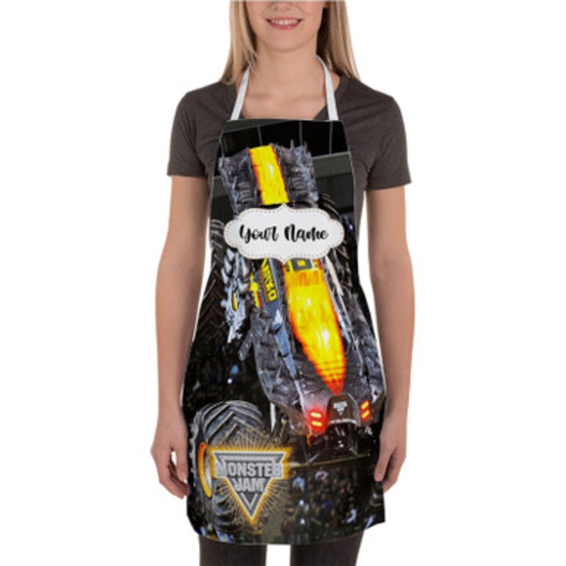 Pastele Max D Monster Jam New Custom Personalized Name Kitchen Apron