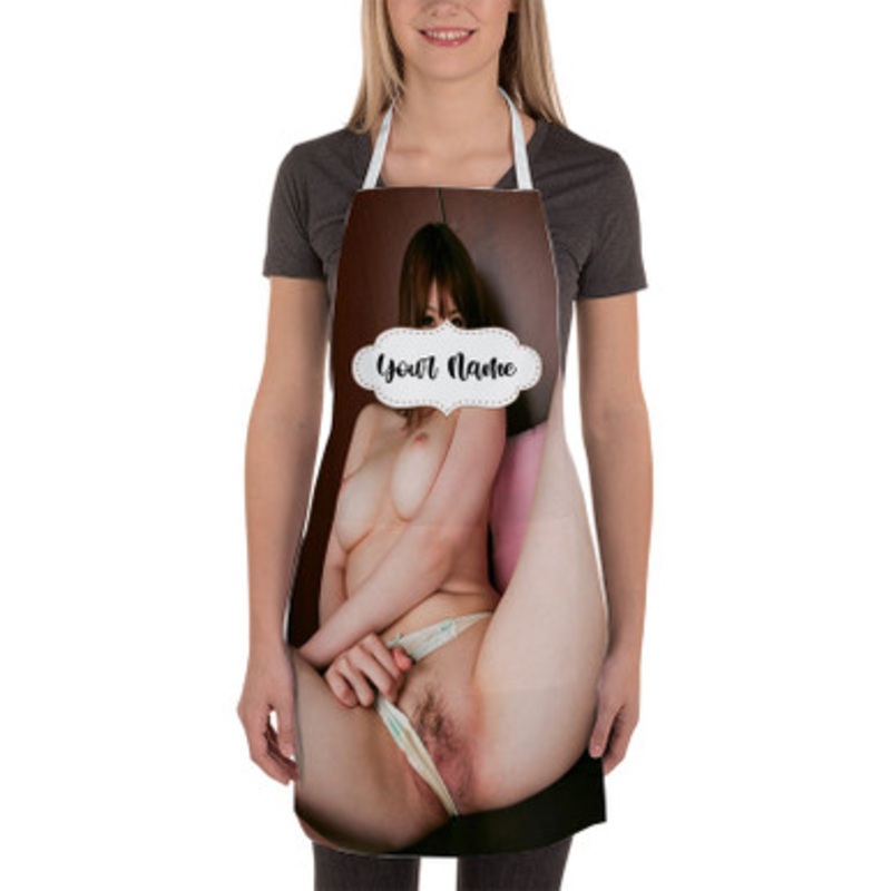 Pastele Momoka Nishina Custom Personalized Name Kitchen Apron