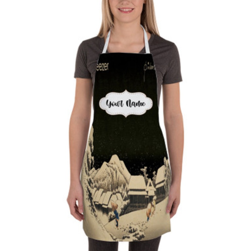 Pastele Pinkerton Weezer Custom Personalized Name Kitchen Apron