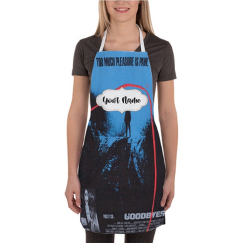 Pastele Post Malone Goodbyes feat Young Thug Custom Personalized Name Kitchen Apron