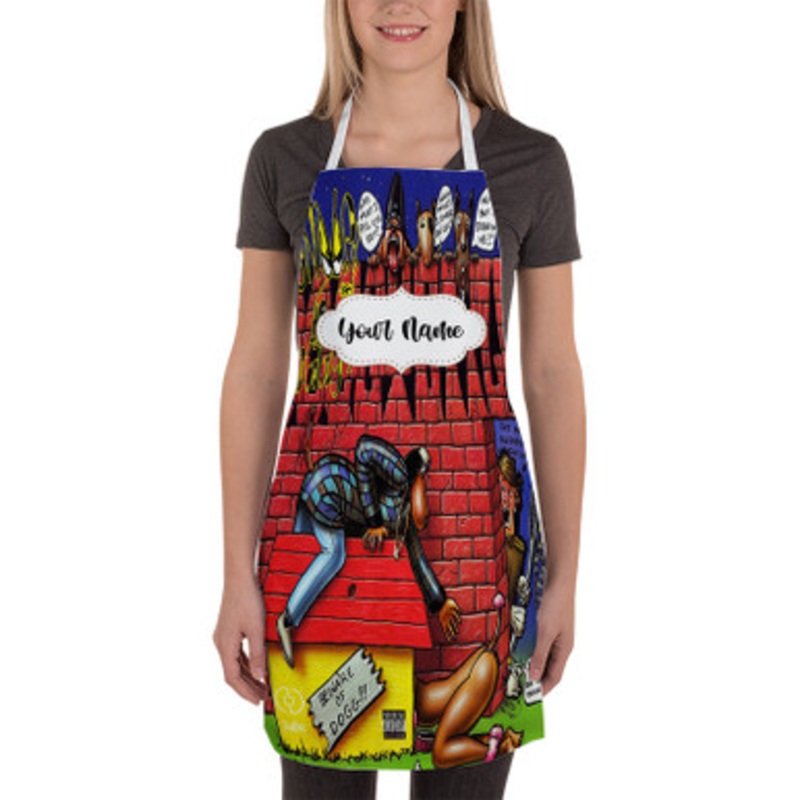 Pastele Snoop Dogg Who Am I Whats My Name Custom Personalized Name Kitchen Apron