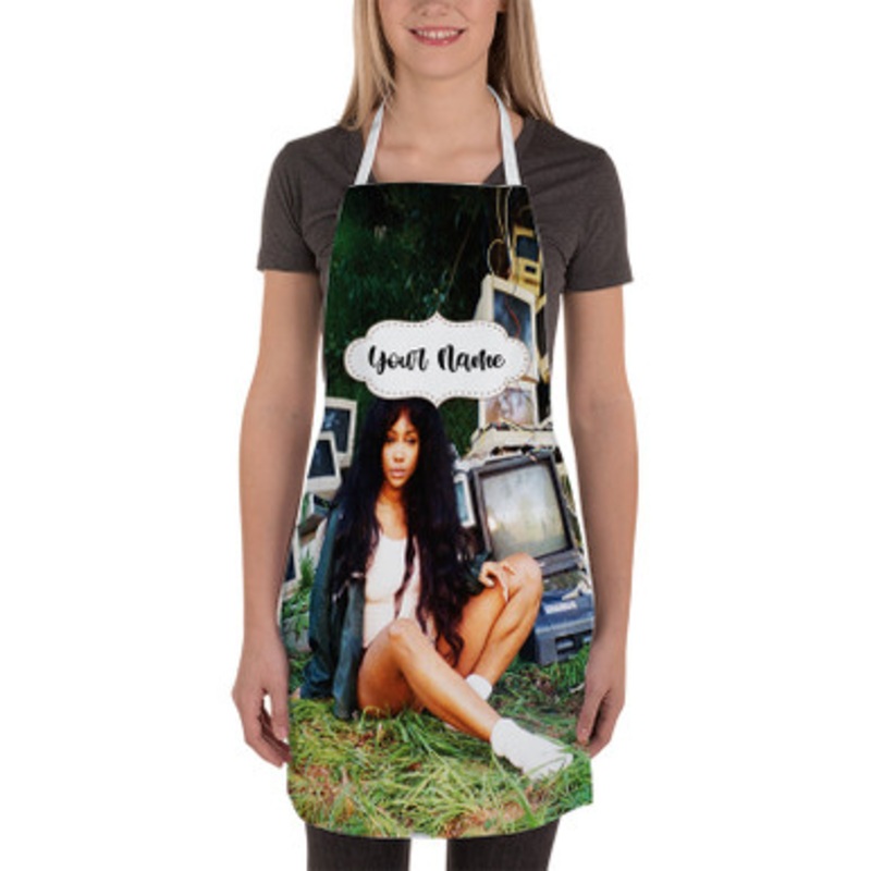 Pastele Sza Art Custom Personalized Name Kitchen Apron