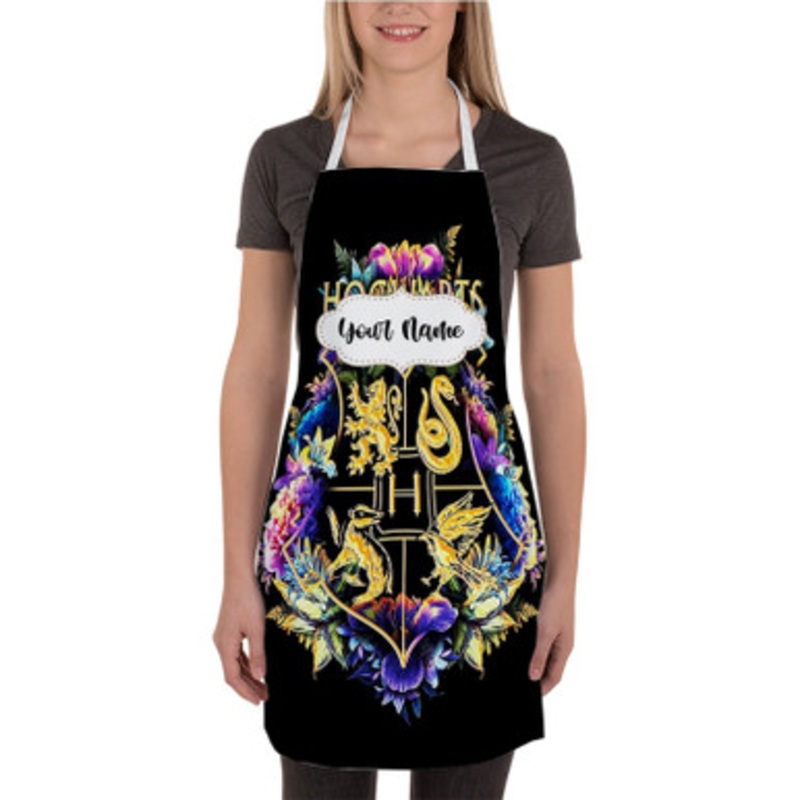 Pastele The Wizarding World Harry Potter Custom Personalized Name Kitchen Apron