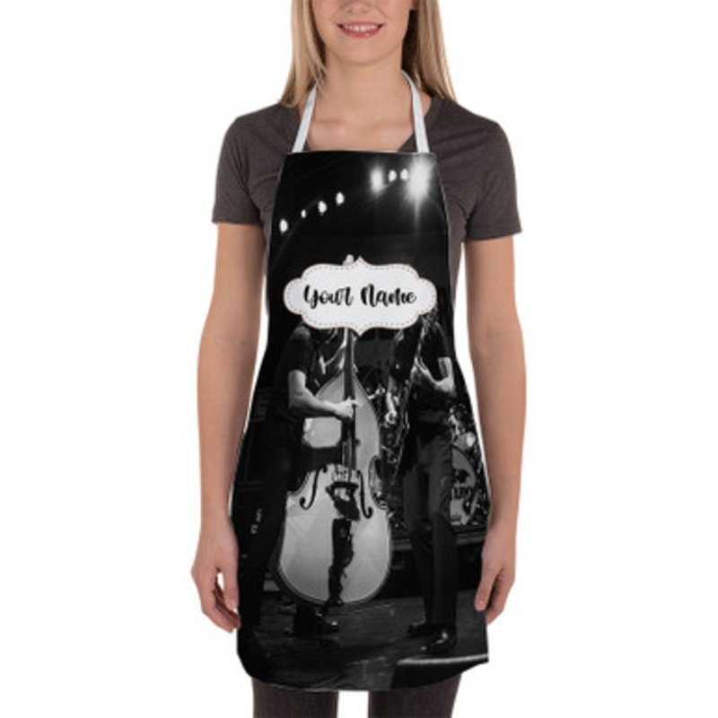 Pastele Tiger Army Custom Personalized Name Kitchen Apron