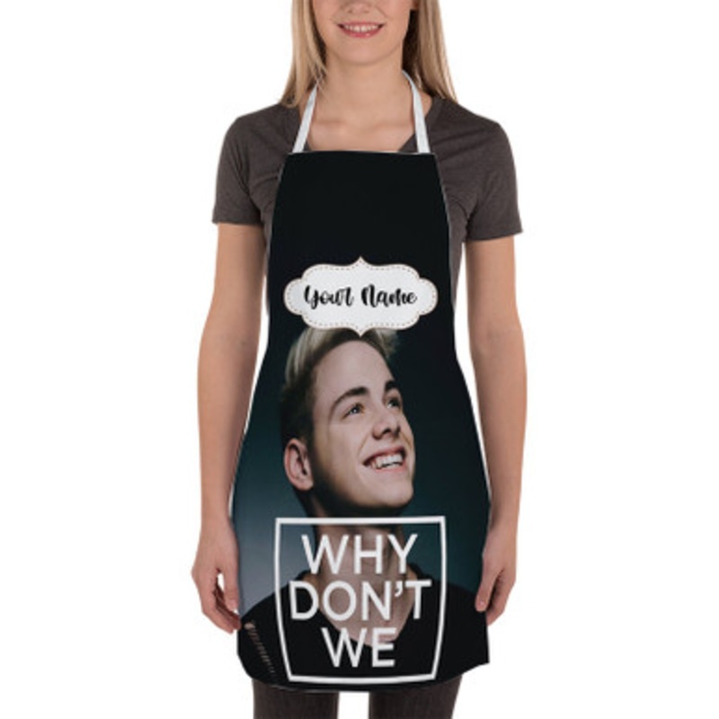 Pastele Why Don t We Corbyn Besson Custom Personalized Name Kitchen Apron