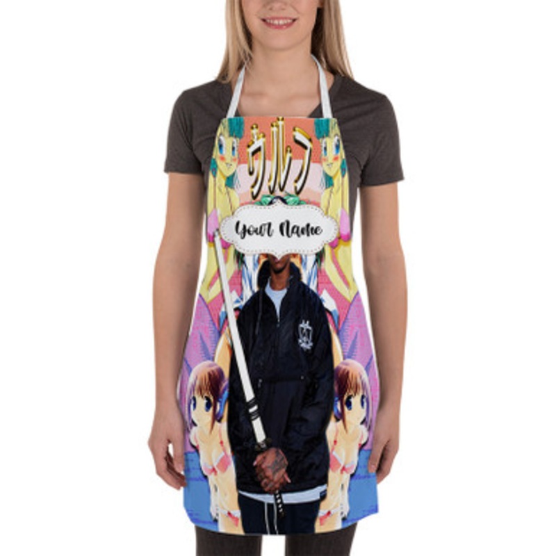 Pastele Xavier Wulf Custom Personalized Name Kitchen Apron