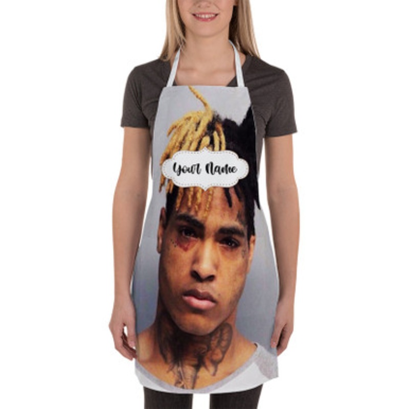 Pastele XXXTentacion New Custom Personalized Name Kitchen Apron
