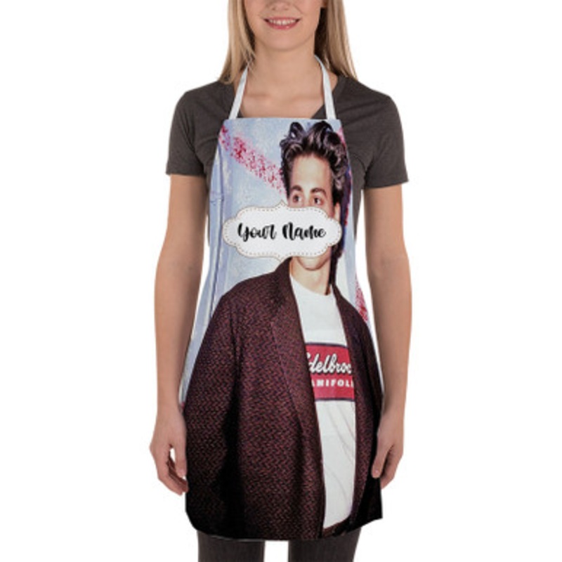 Pastele Young Johnny Depp Custom Personalized Name Kitchen Apron