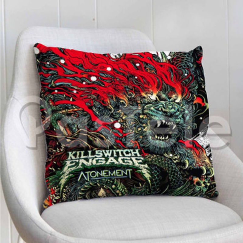 KILLSWITCH ENGAGE ATONEMENT Custom Personalized Pillow Decorative Cushion Sofa Cover