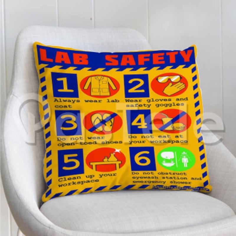 lab safety Custom Personalized Pillow Decorative Cushion Sofa Cover