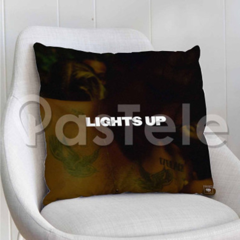 Lights Up Harry Styles Custom Personalized Pillow Decorative Cushion Sofa Cover