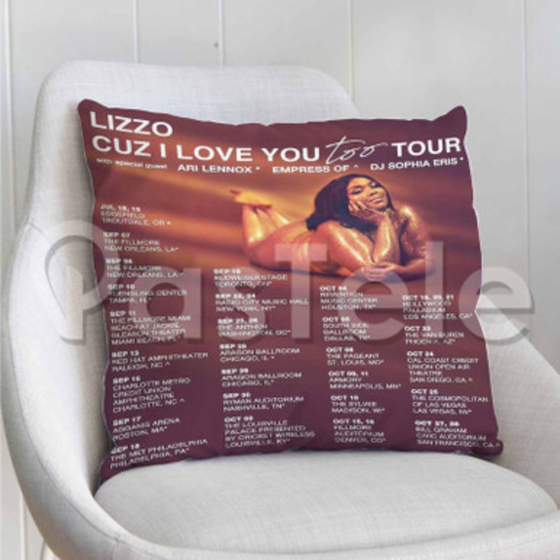 Lizzo Cuz I Love You Tour Custom Personalized Pillow Decorative Cushion Sofa Cover